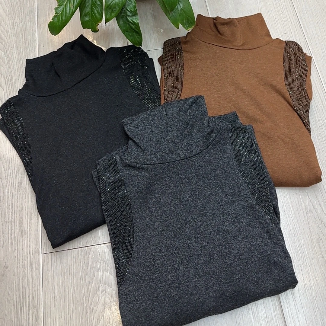 半高龄时尚高端打底衫25511