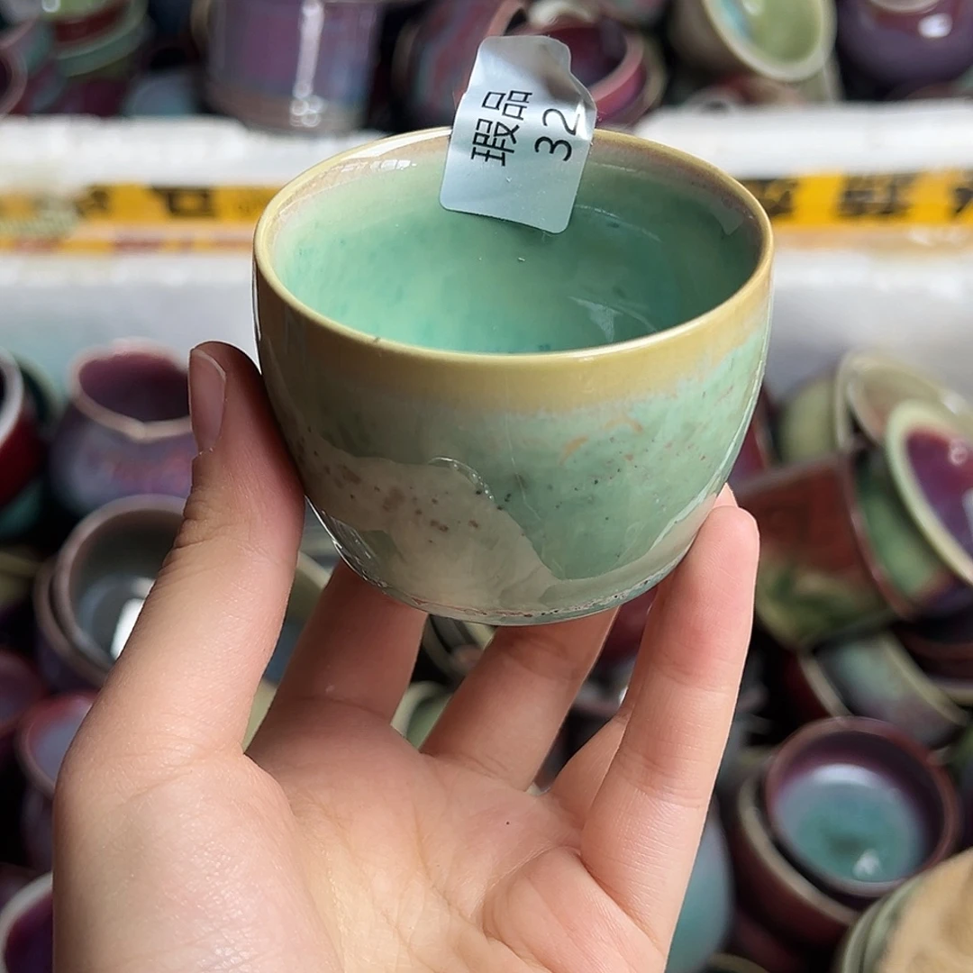 陶摆件窑口自销原矿钧瓷
