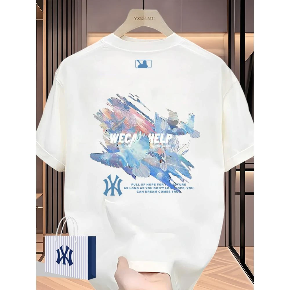 【香港DcSU&Shoes官方正品】袖百搭纯棉休闲T恤宽松圆领ins上衣潮