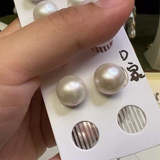耳饰淡水珍珠未镶嵌定制