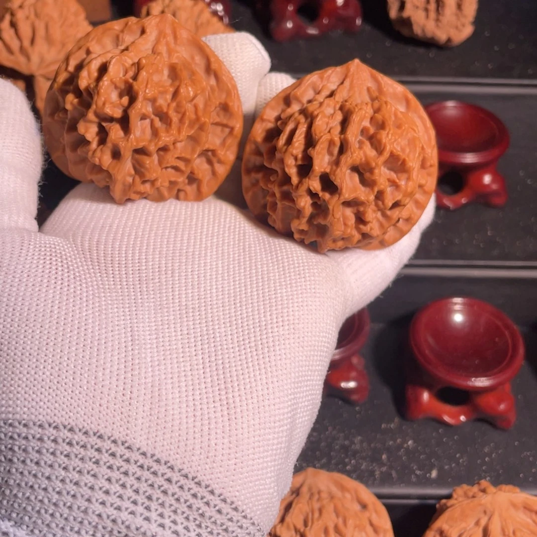 吊坠文玩核桃48官帽61克