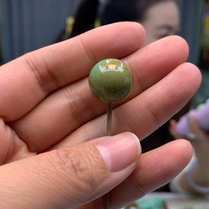 绿松石未镶嵌单珠