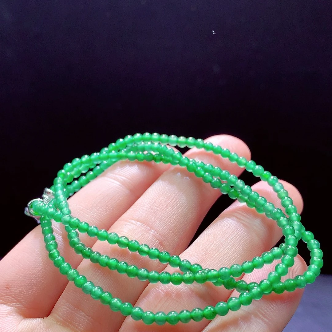 翡翠手链未镶嵌项链