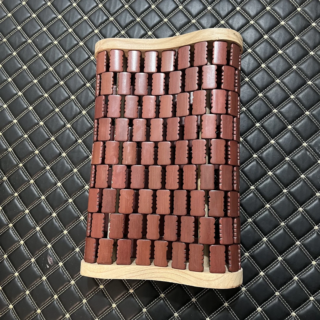 夏季麻将竹枕护颈枕竹凉席空心枕透气