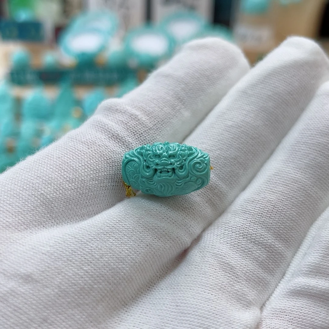 绿松石珠宝奇石未镶嵌