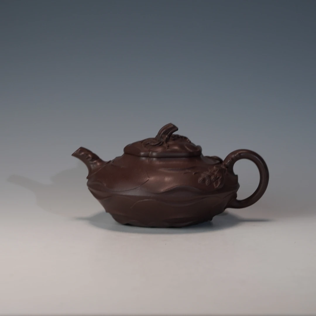 lot.23173 严强 底槽清风卷葵壶 290cc