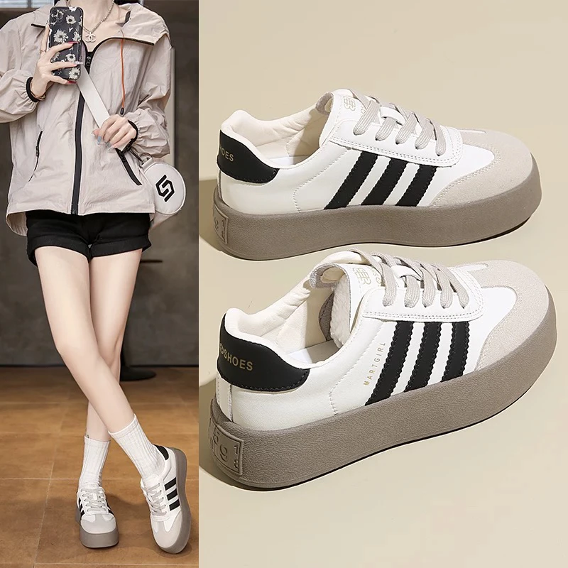 【海南简爱】休闲板鞋秋季新款防滑软底德训运动鞋3302