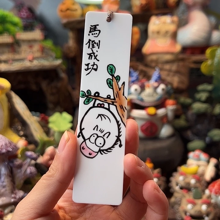 把***爷陶摆件小镇青花每日有新品