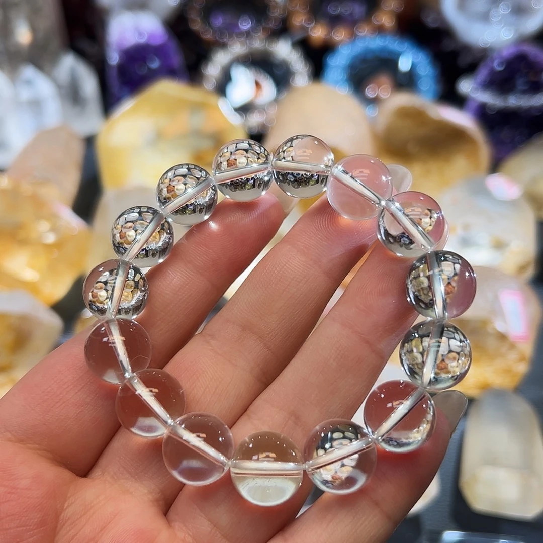 水晶未镶嵌手链原石