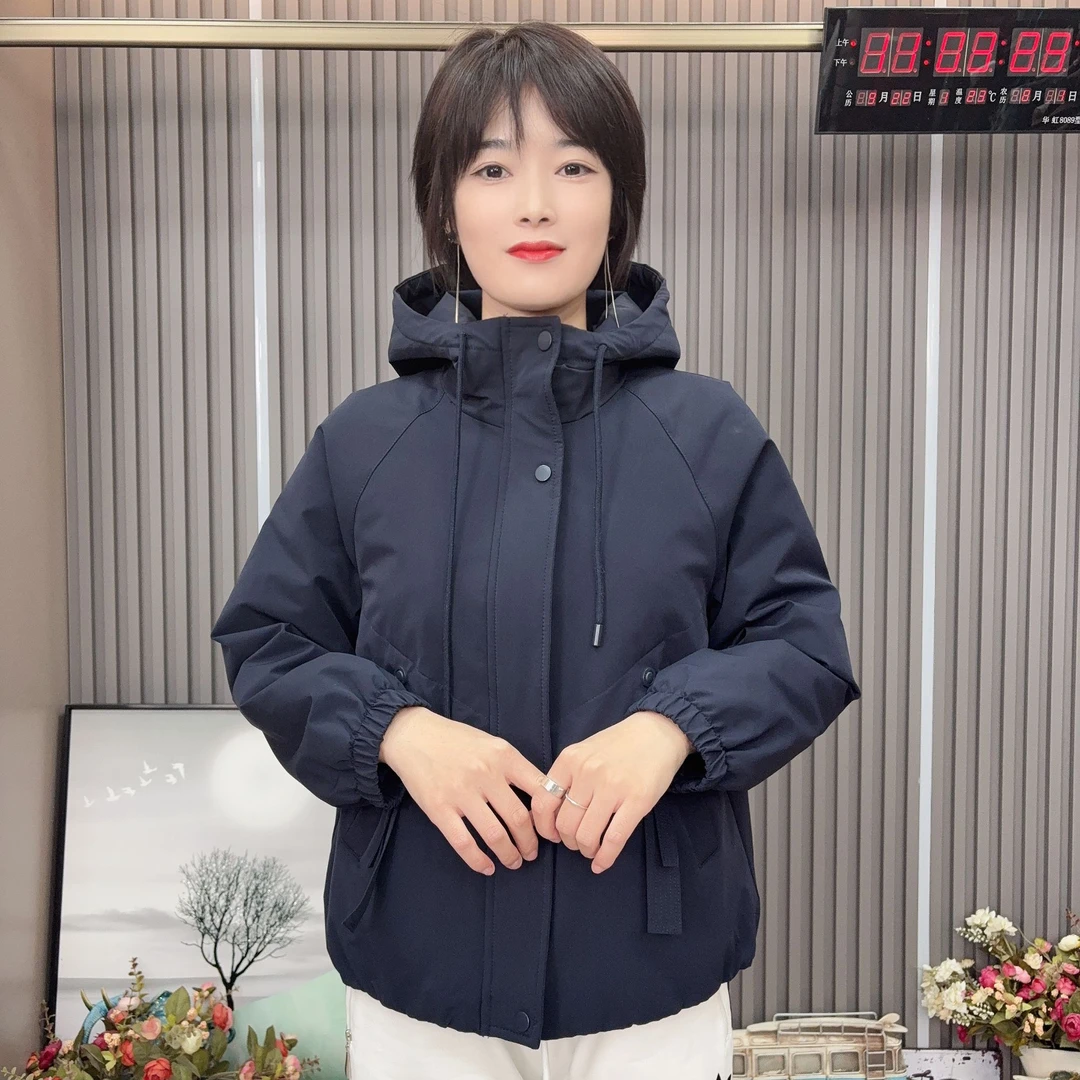 【LU-JIE 8806】妈妈装中老年女装优雅女人秋冬新款加毛保暖外套
