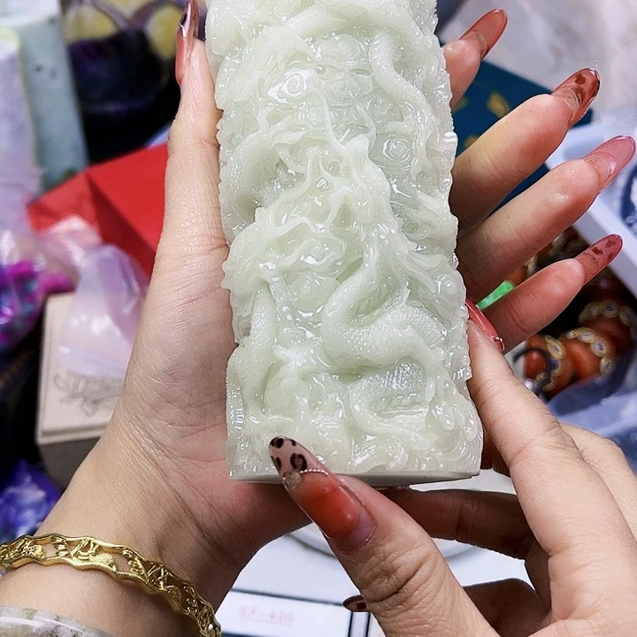 石英质玉珠宝半成品未镶嵌反*