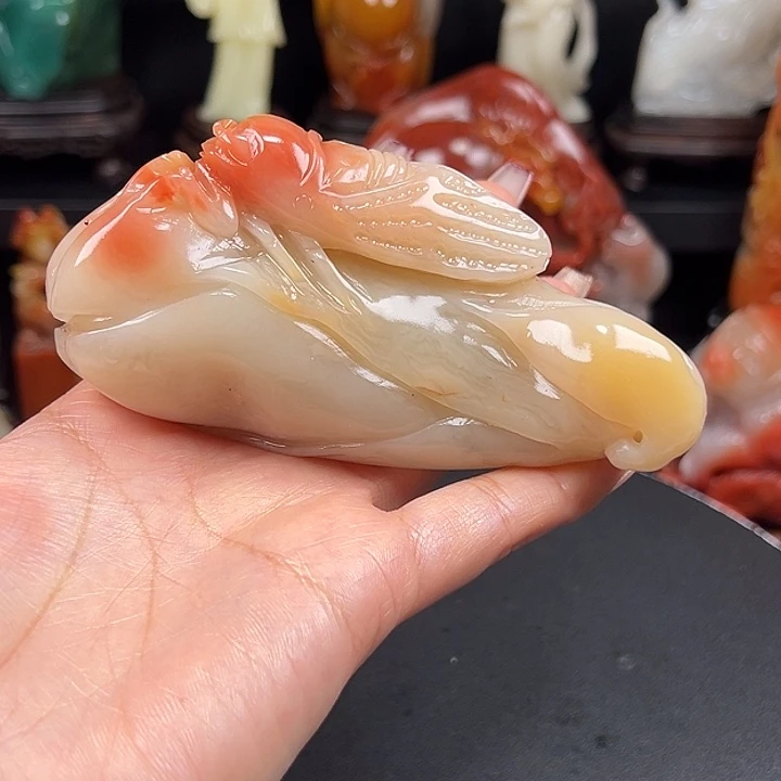 寿山石老性芙蓉石