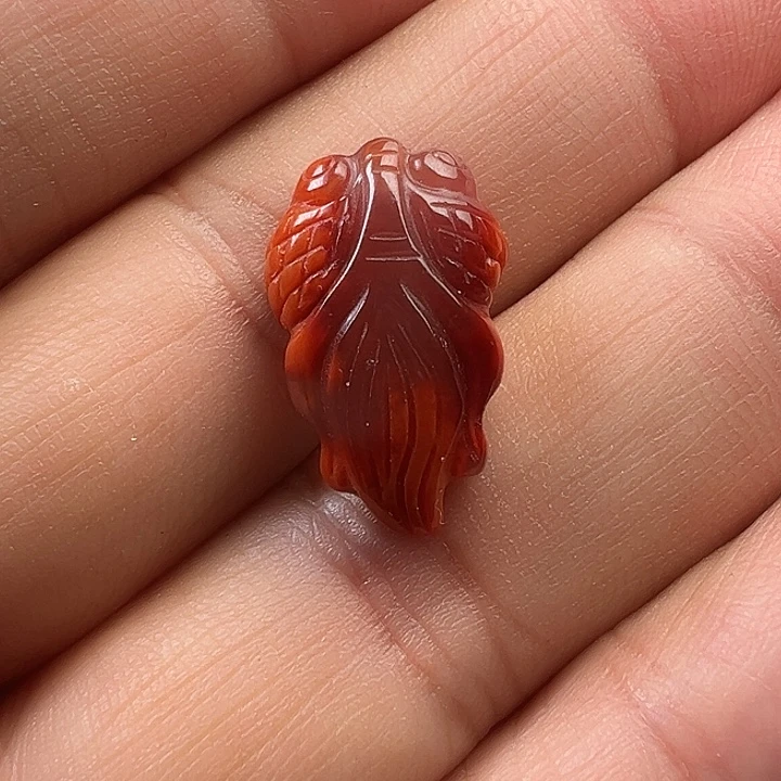 南红玛瑙未镶嵌吊坠