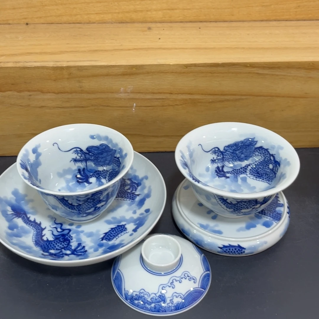 仿清穿云龙四件套