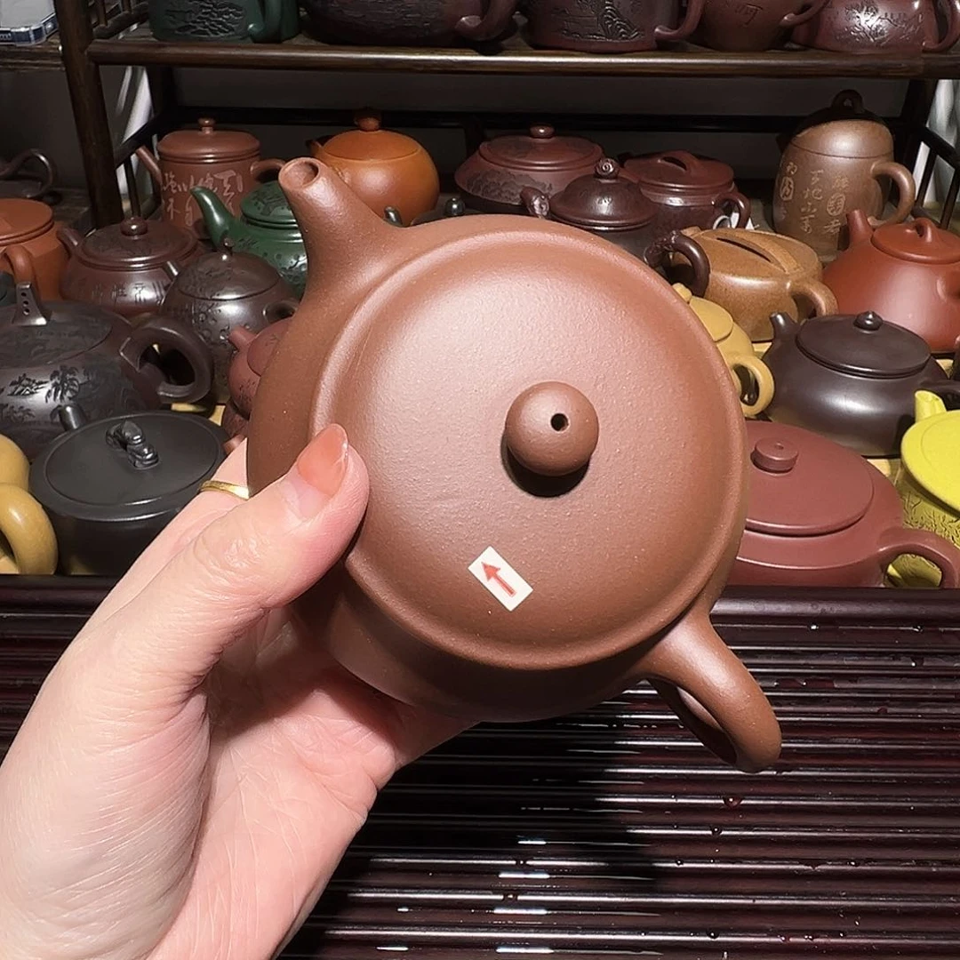 宜兴紫砂原矿紫砂壶200