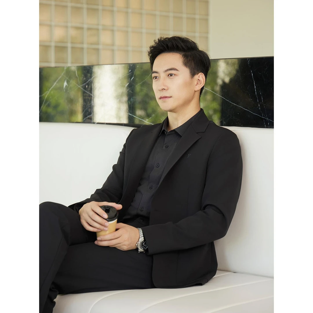 【高弹羊毛】利郎专柜时尚两粒扣商务高端单西(高尔夫） (24QDX71)