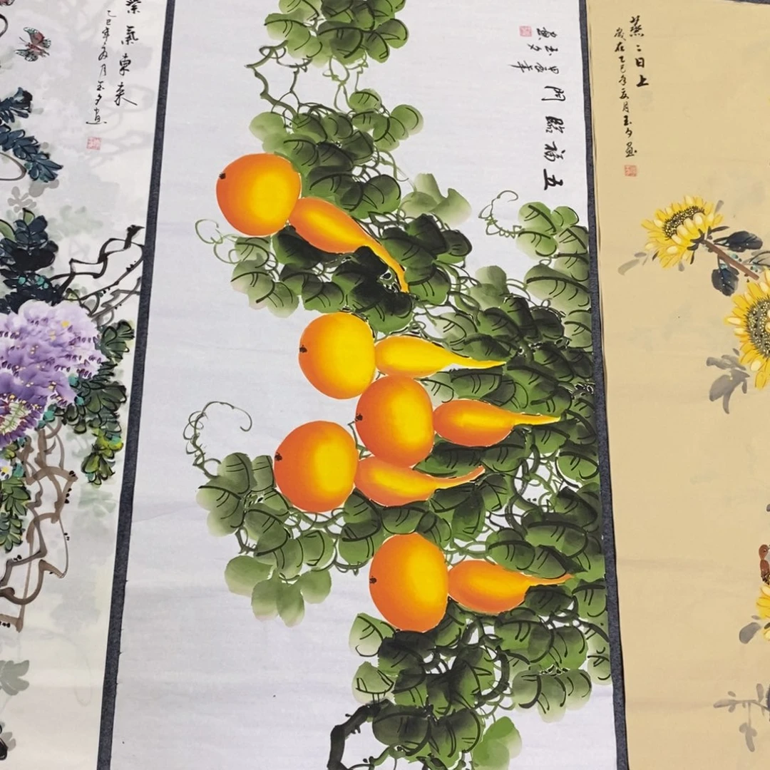 国画尺寸140✖️70四尺精品手绘画