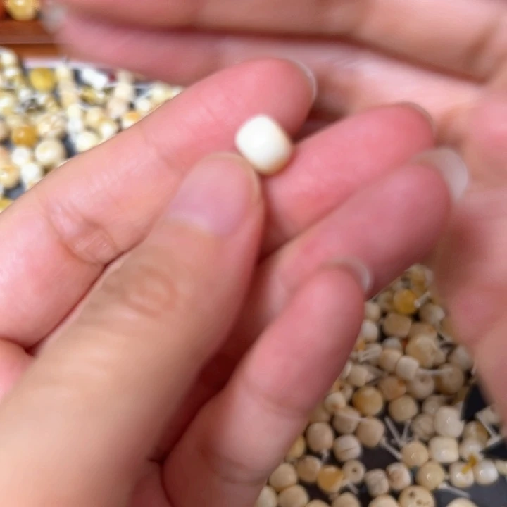裸石蜜蜡未镶嵌8mm一个