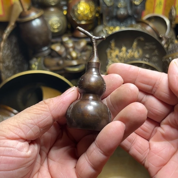 铜器摆件收收藏藏