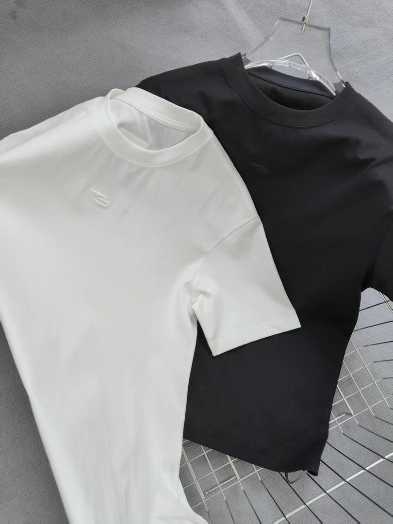 夏季新款短袖圆领T恤简约男士时尚高品质百搭休闲潮流韩版