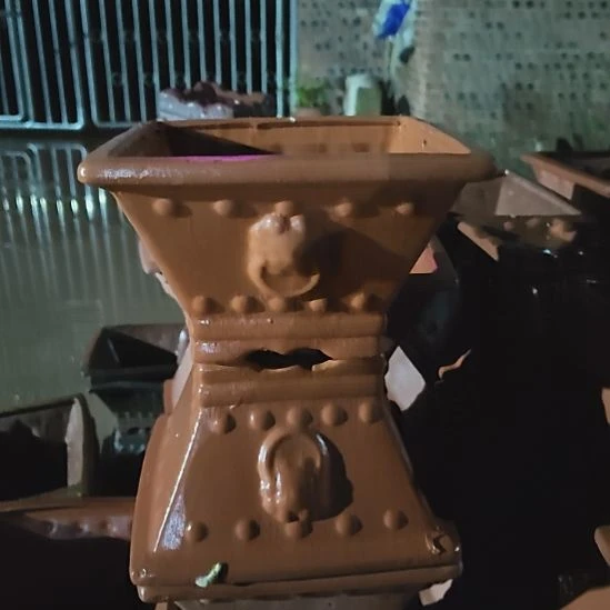 四方斗高11口径18素4个瑕