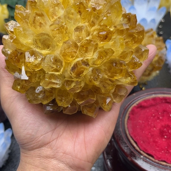 琉璃手工艺品m****k晶簇