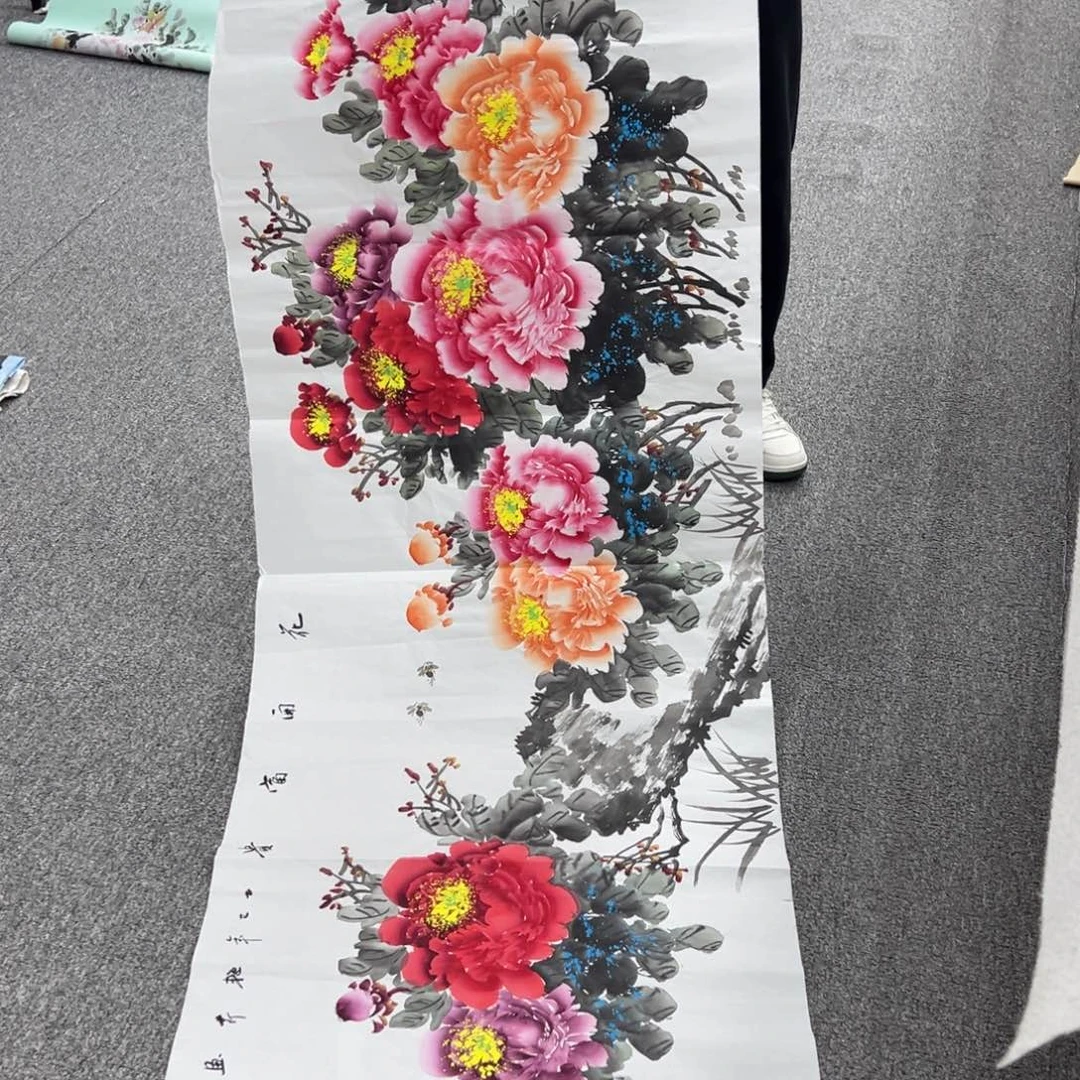国画纯手绘字画宣纸