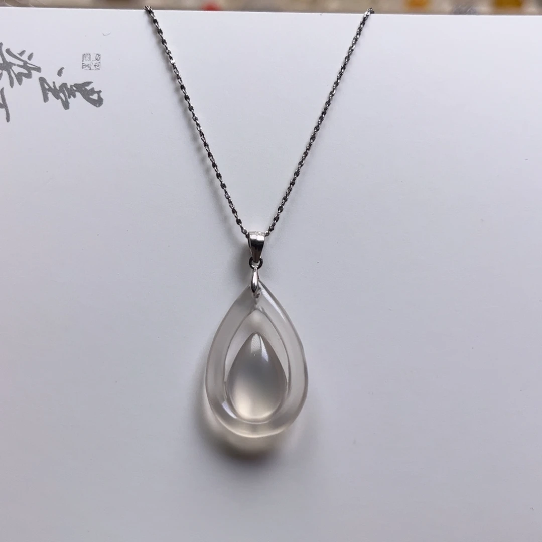 玛瑙/玉髓未镶嵌吊坠(不含链)