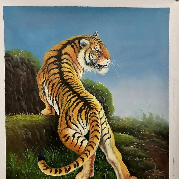 油画不知匠心独具