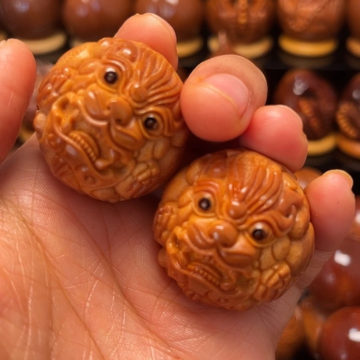 橄榄核手串/手链貔貅一对68