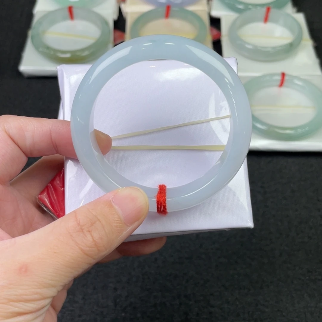 m***s翡翠手镯未镶嵌53.3正圈