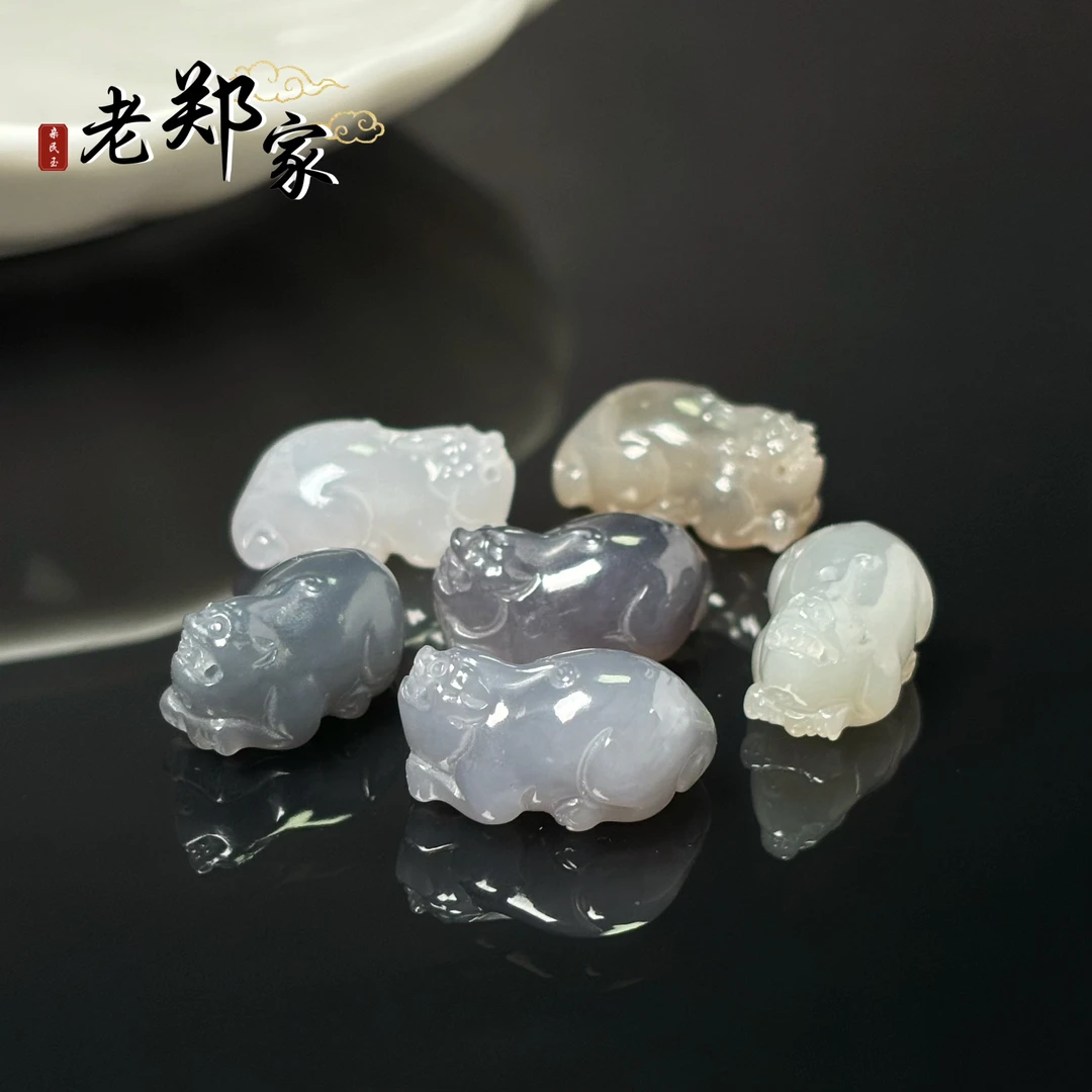 【老郑家】和田玉貔貅挂件 (多样性发一件）HDY108