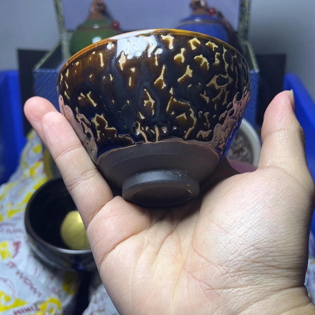 茶盏建阳建盏喝茶主人杯