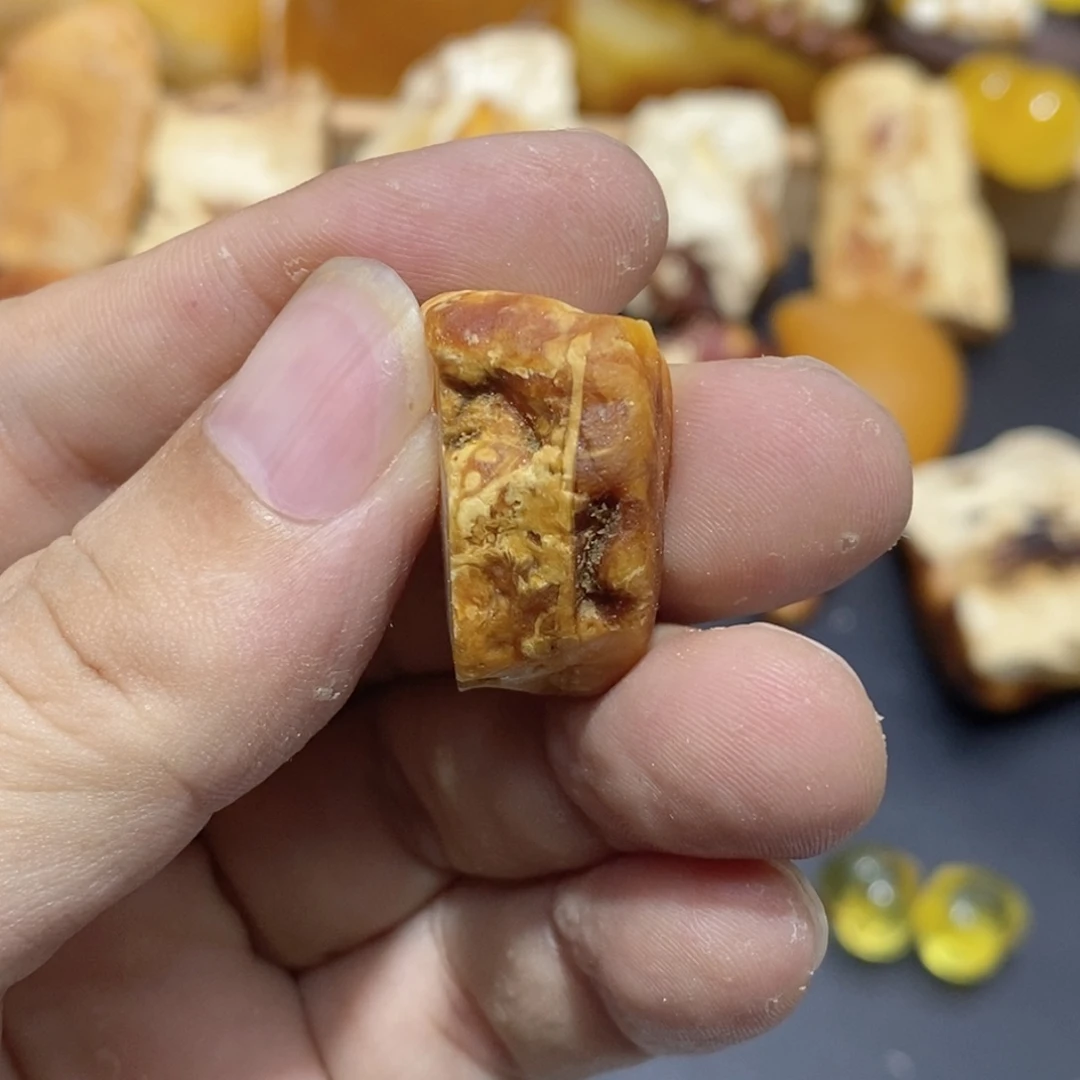 西***哥定制琥珀蜜蜡原石定制