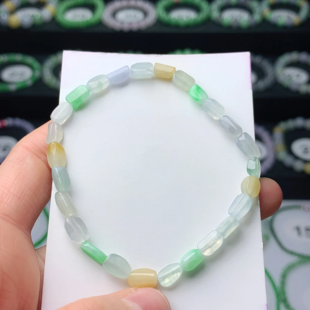 翡翠未镶嵌手链翡翠