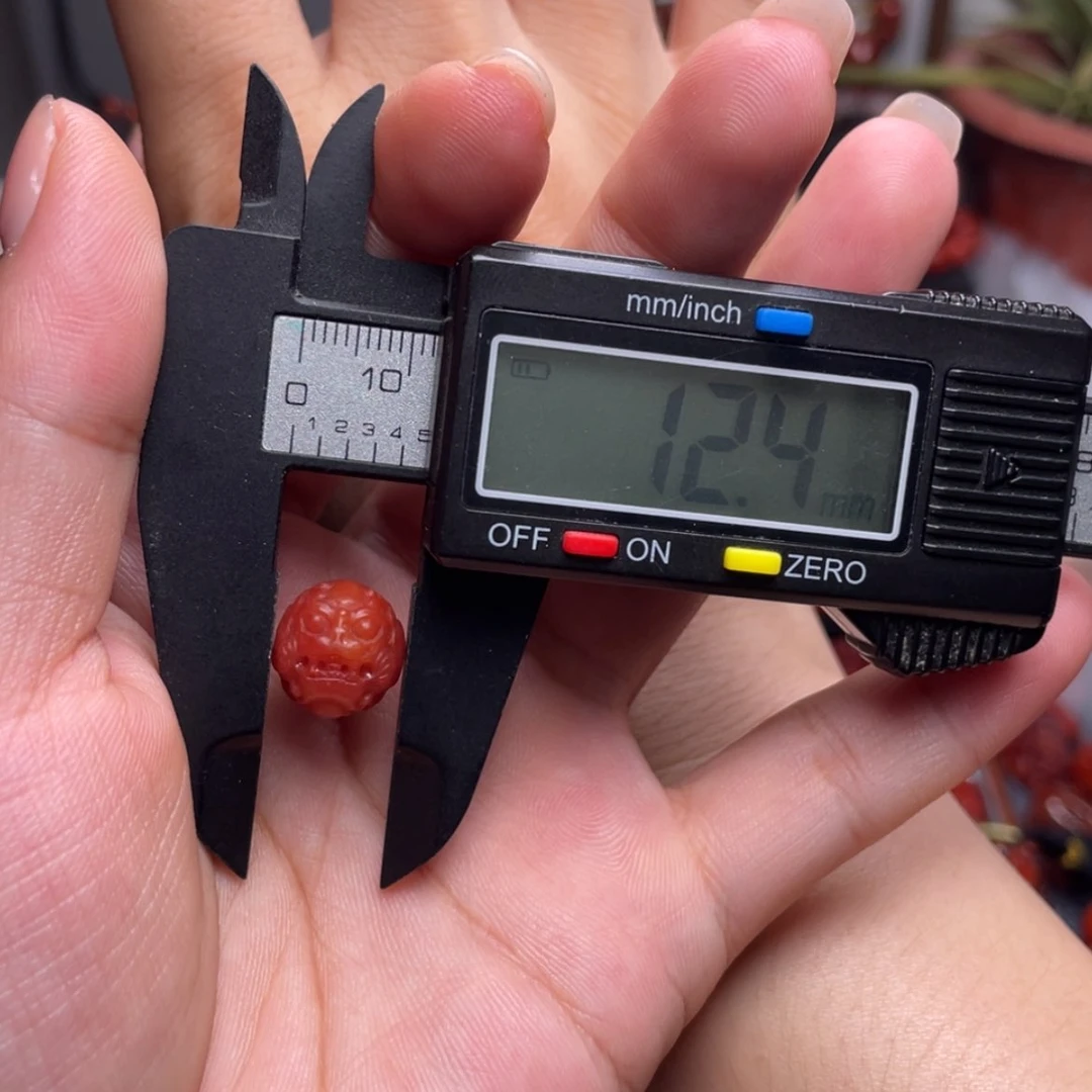 【闪购商品】南红玛瑙12.4貔貅珠未镶嵌随***1