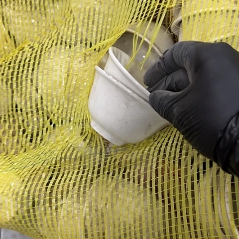 瓷片2个厂库存9厘米