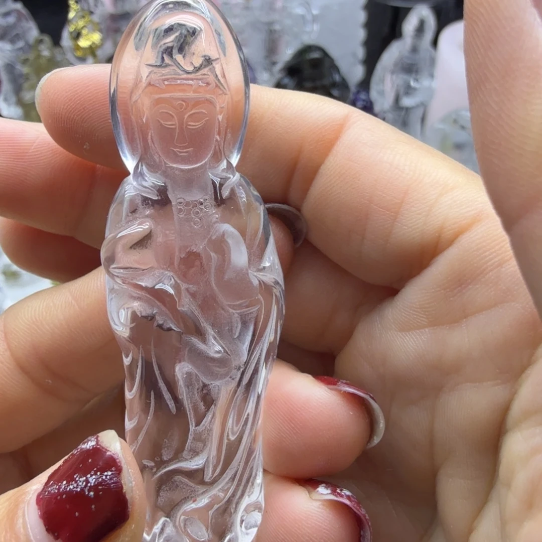 水晶未镶嵌珠宝半成品