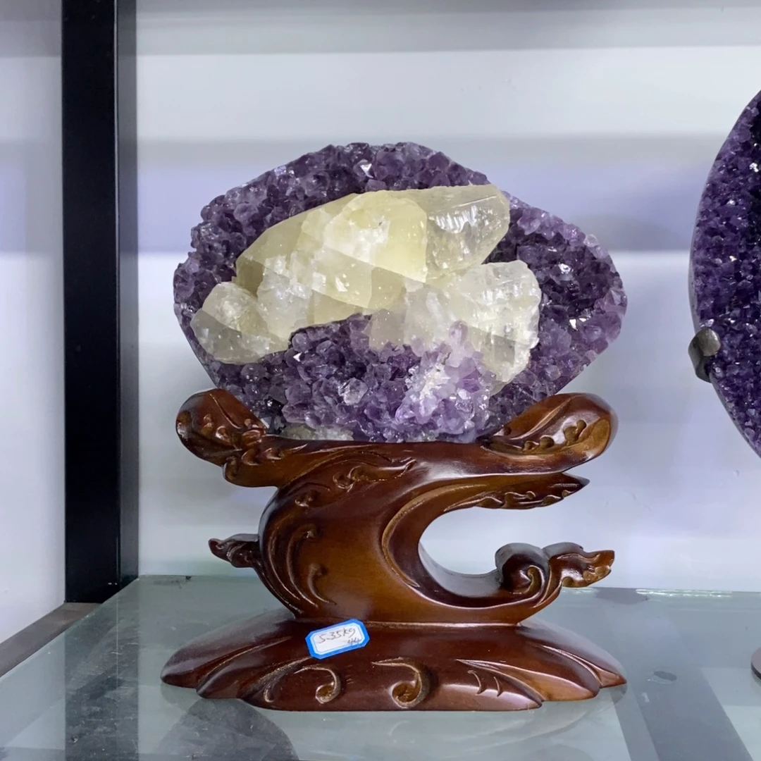摆件未镶嵌紫晶莹