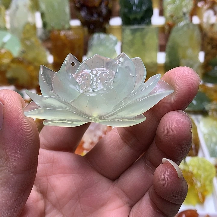 蛇纹石玉未镶嵌珠宝半成品