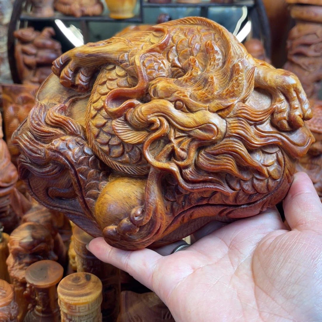 松木（琥珀木）其他手工龙