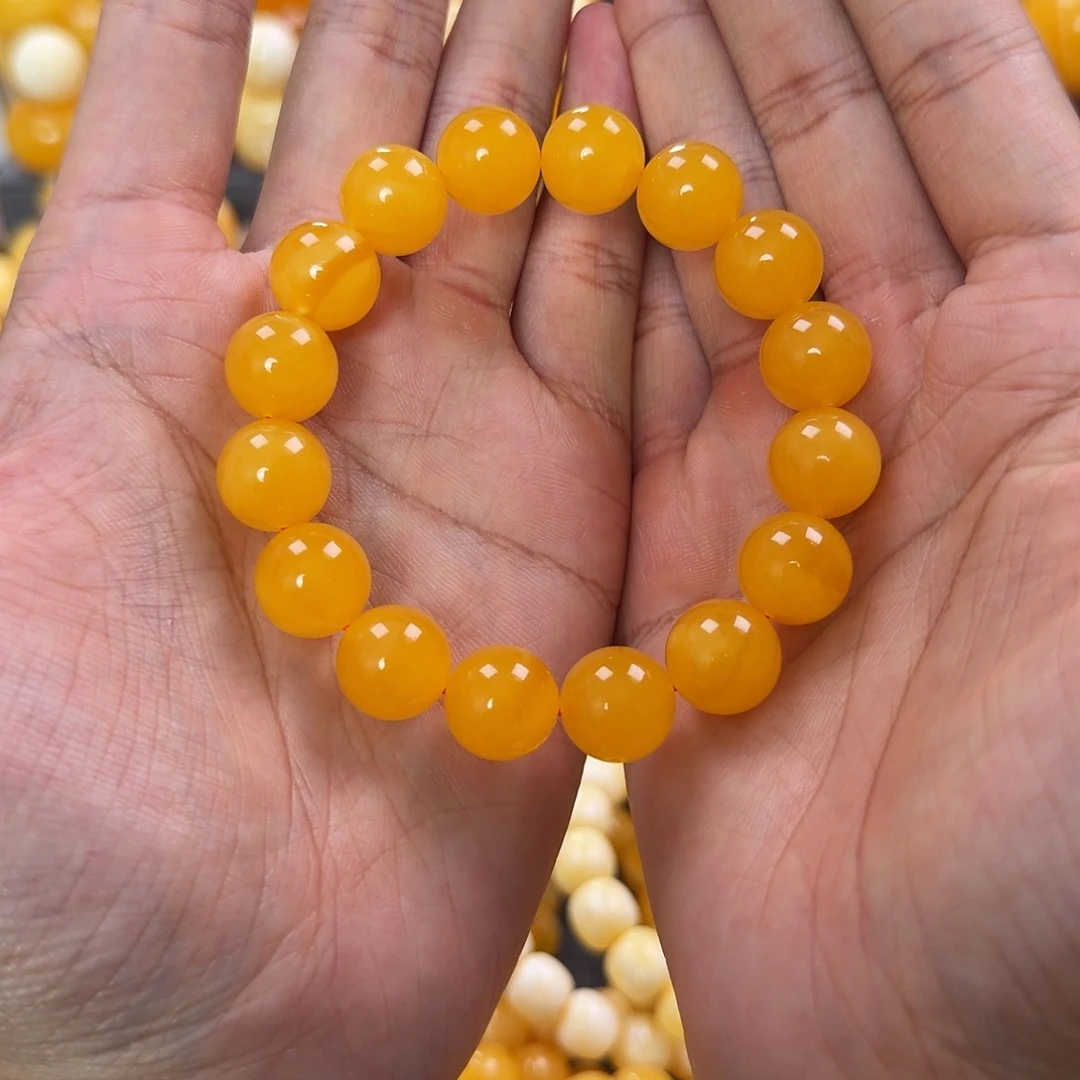 琥珀未镶嵌珠宝奇石13mm同料