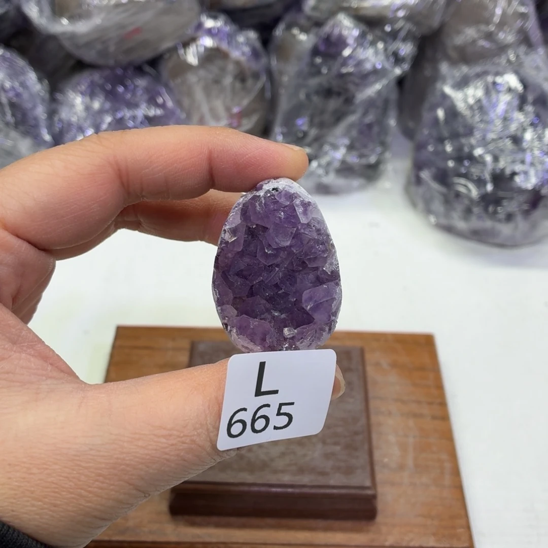 未镶嵌摆件水晶天然紫水晶