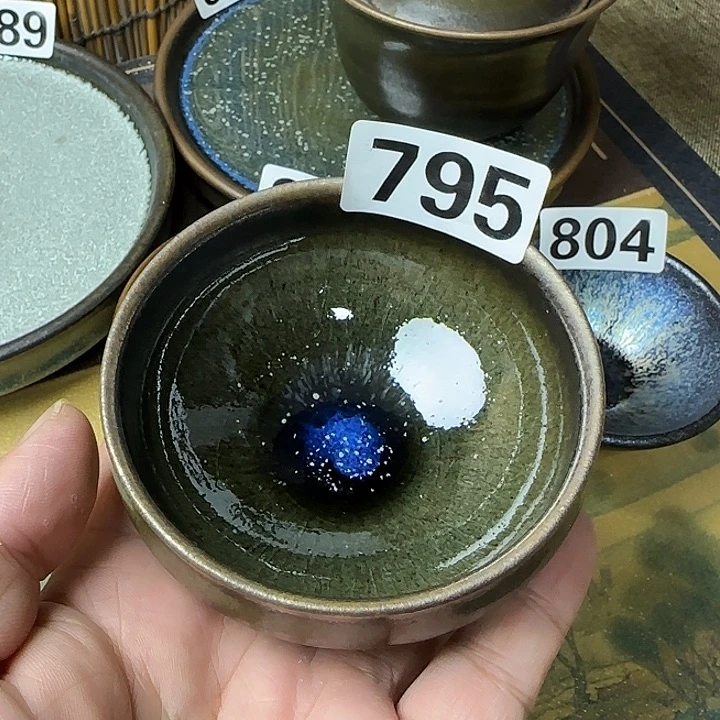 茶盏建盏杯主人杯龙窑柴烧