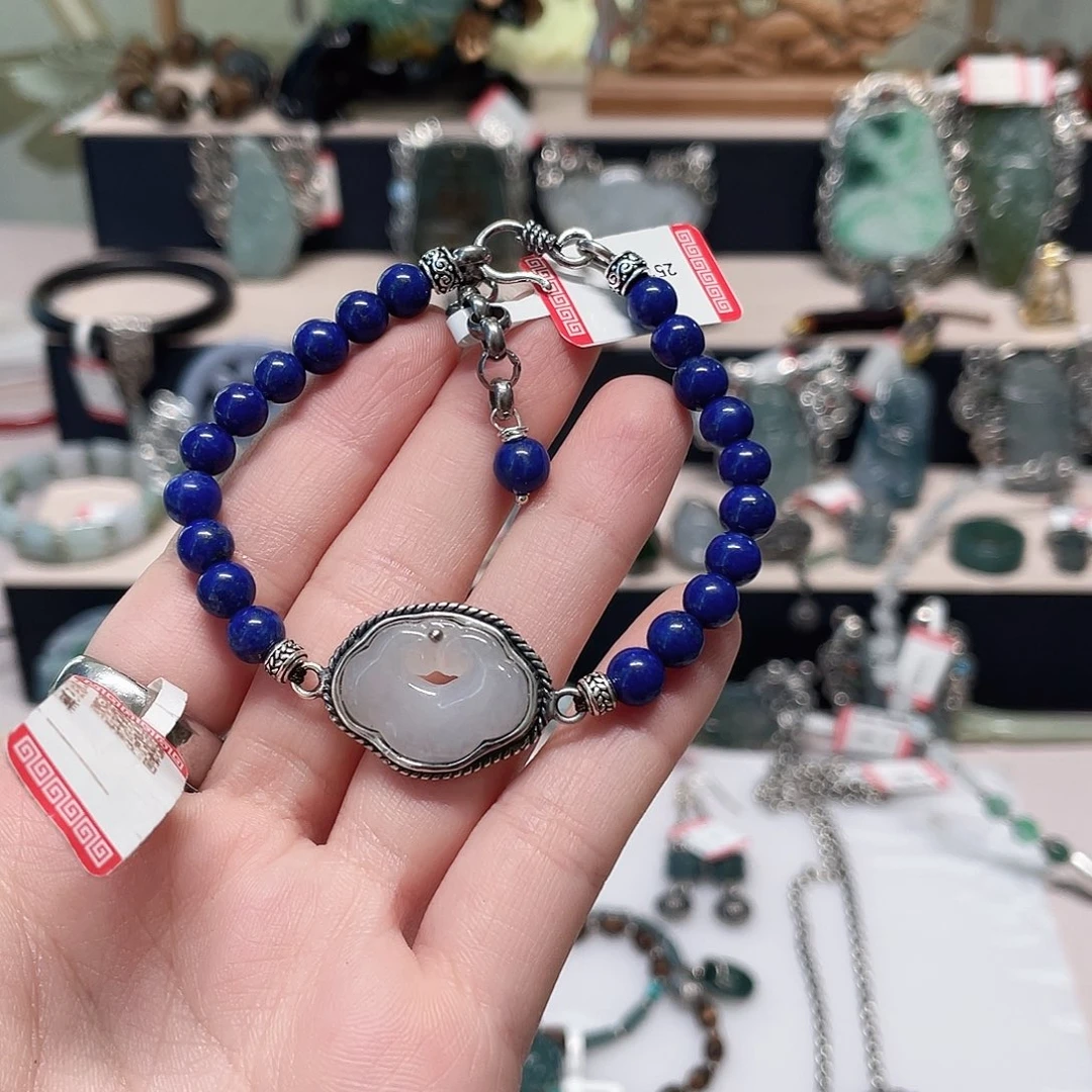 足银复古纯银手链