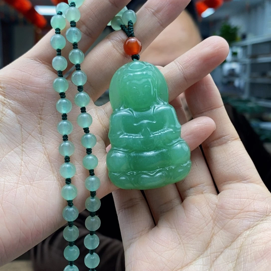 东陵石颈饰未镶嵌多样性发货 拍一发一