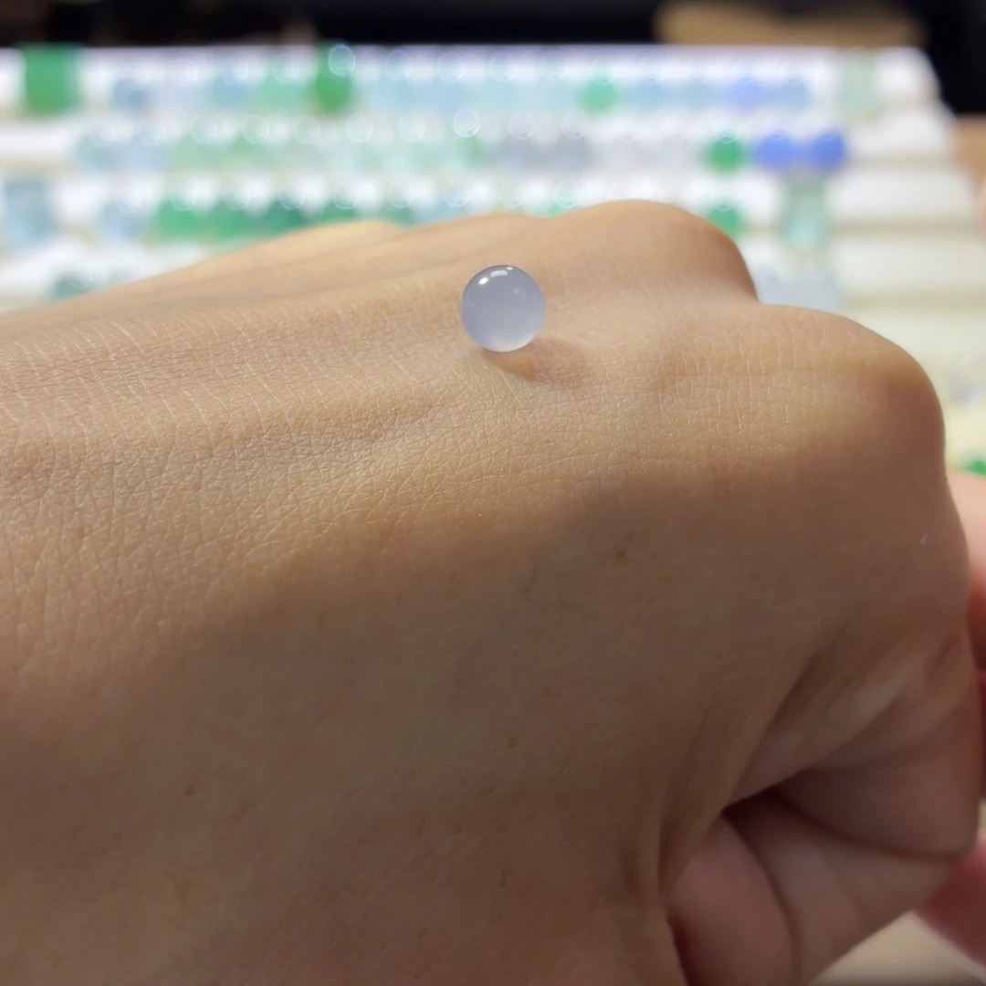 7***7定制翡翠未镶嵌卡5.9