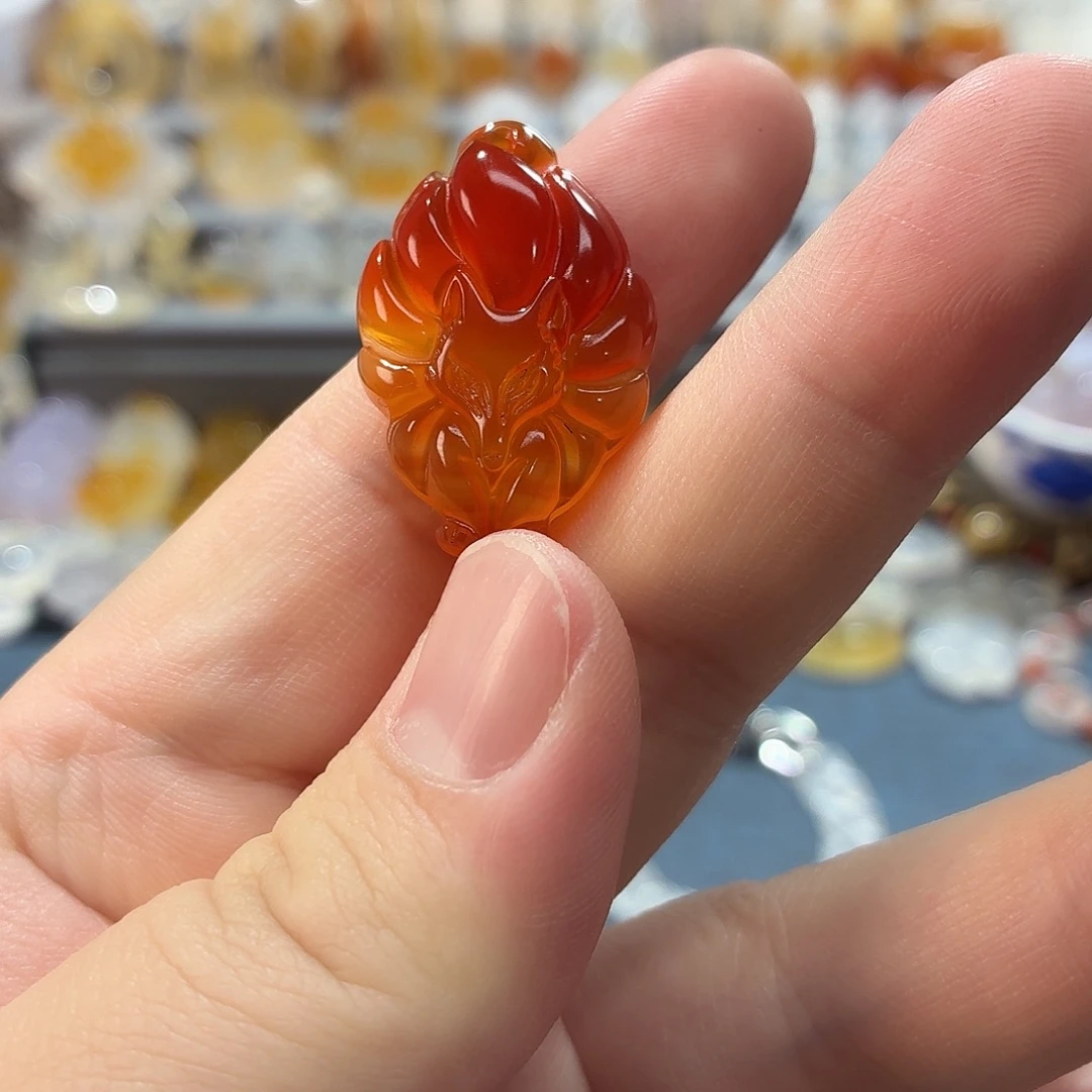 玛瑙/玉髓未镶嵌吊坠(不含链)