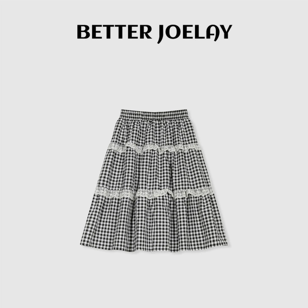 BETTERJOELAY-【海岛热恋】时尚小裙子百搭半身裙学院风 Z1167