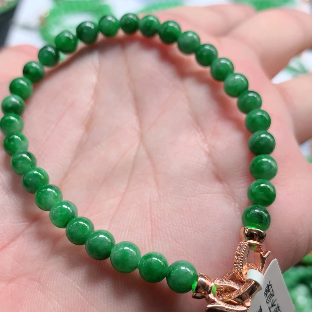 翡翠未镶嵌手链翡翠